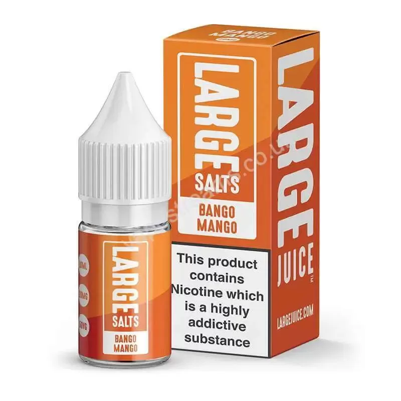 Bango Mango Nicotine Salt E-Liquid by Large Salts - Vapestreams Co