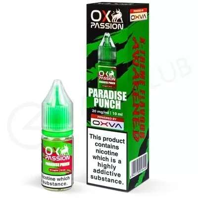 Paradise Punch Nic Salt E-Liquid by Ox Passion - Ecigpremium