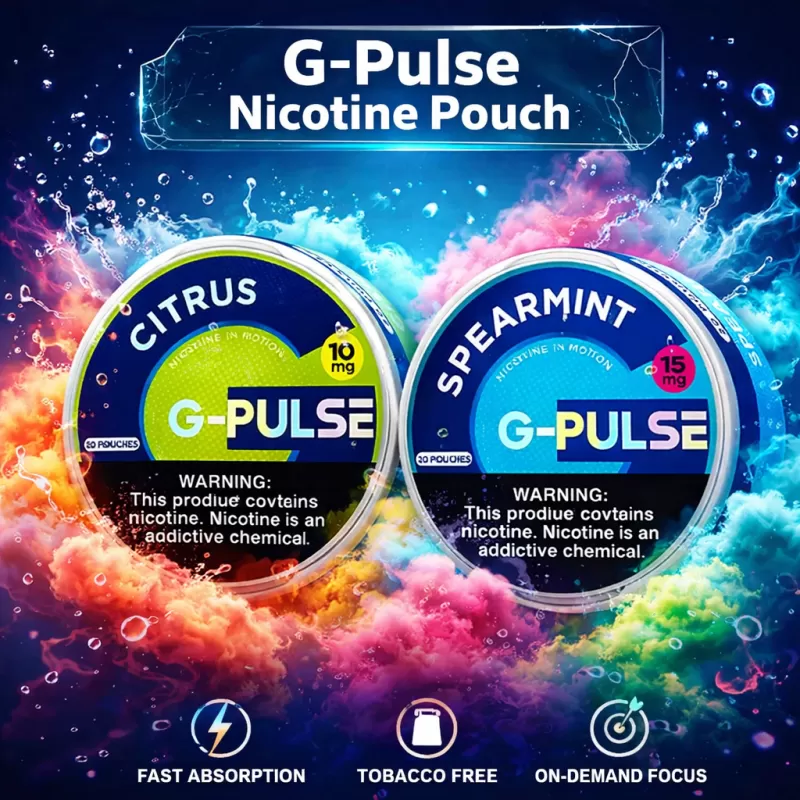 G-Pulse Nicotine Pouch - Wintergreen / 10mg