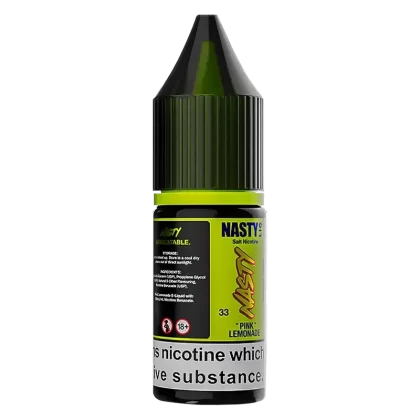 Nasty Liq Pink Lemonade Nic Salt Vape Juice - Strength#10mg>20mg