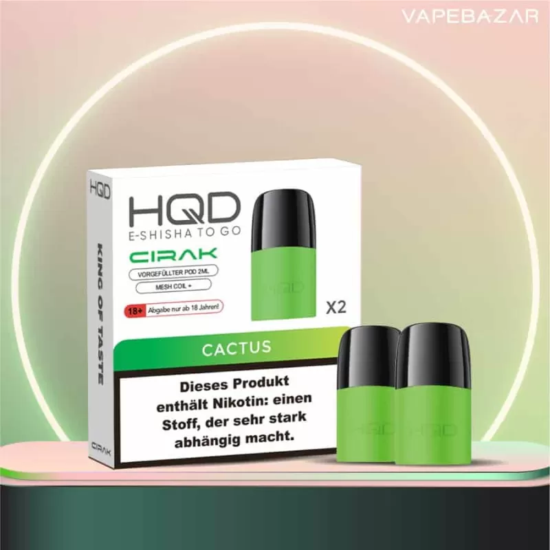 HQD Cirak – HQD Pods – Cactus – 2er Pack