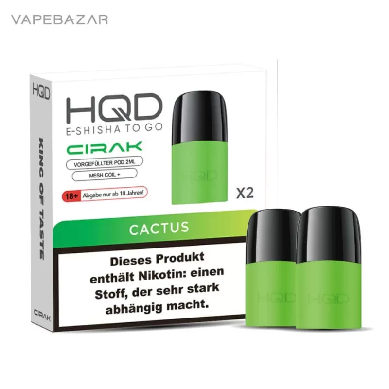 HQD Cirak – HQD Pods – Cactus – 2er Pack - Image 3