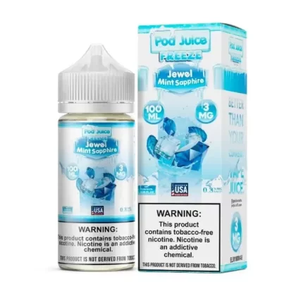 Jewel Mint Sapphire Freeze E-Liquid by Pod Juice - Vape Product; Vape Product, Vape Product