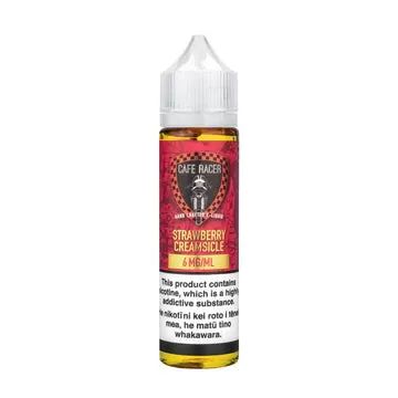 Cafe Racer Strawberry Creamsicle eJuice - Vape Product, Vape Product; Vape Product, Vape Product (4CB005)