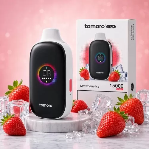 Strawberry Ice – TOMORO MAX - TOMORO / Non-rechargeable / Large / Strawberry