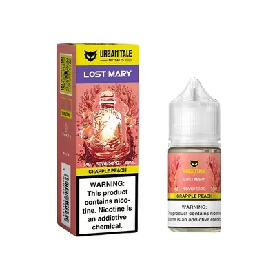 Grapple Peach Urban Tale Lost Mary Salts 30mL