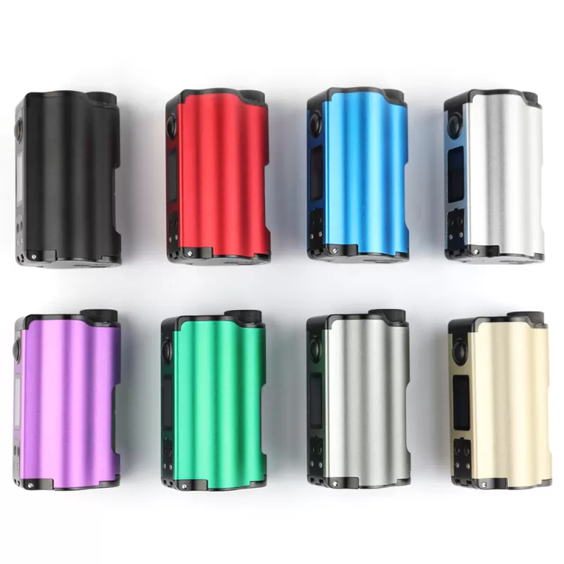 Dovpo Topside Dual 200W Squonker Box Mod (V3) (Upgraded) - Black/Grey - Image 2