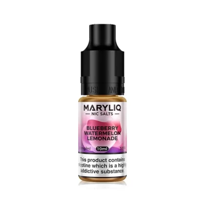 Lost Mary MaryLiq Blueberry Watermelon Lemonade E Liquid 10ml - Nicotine Strength#20mg>10mg