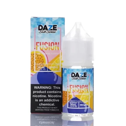 7 Daze Fusion TFN Salt - Lemon Passionfruit Blueberry ICED - 30ml - 30mg