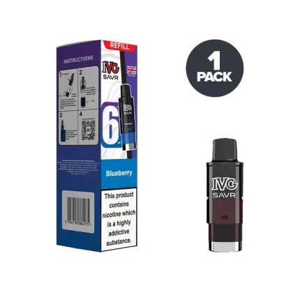 Blueberry IVG Savr Refill Pack - Ecigdepot
