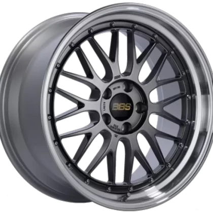 BBS LM 19×9.5 5×120 ET35 Diamond Black Center Diamond Cut Lip Wheel -82mm PFS/Clip Required