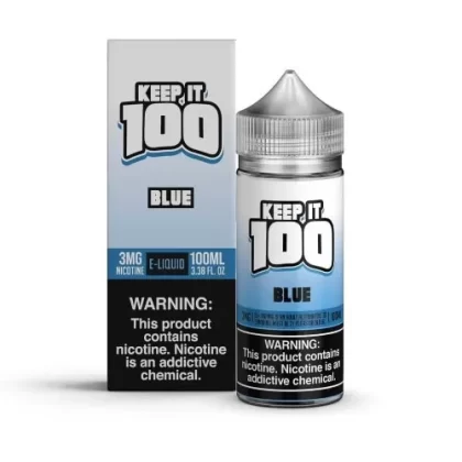 Keep It 100 E-Liquid – Blue 100ml - Vape Product; Vape Product, Vape Product (C39E7F)