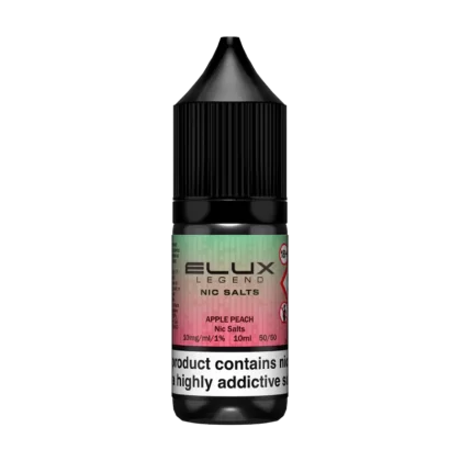Apple Peach Nic Salt by Elux 10ml - Vapeshop Co