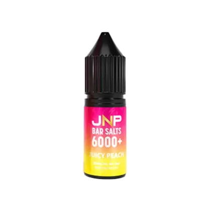 JNP 6000+ Bar Salts Juicy Peach E Liquid - Nicotine Strength#20mg>10mg