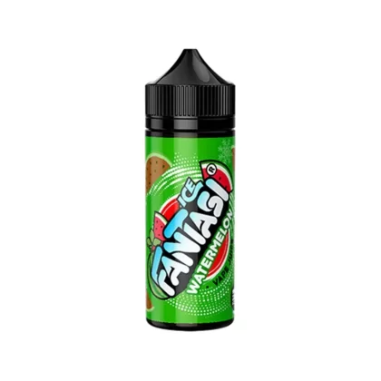 Fantasi Ice Watermelon Ice 100ml Shortfill E-Liquid - Strength#0mg (B58E18)