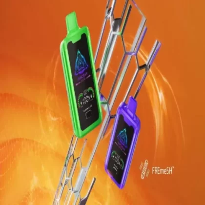 Innobar 20000 Puffs - FLAVOR#BLUE RAZZ>WATERMELON ICE>STRAWBERRY KIWI>PEACH BERRIES>MANGO ICE>GUM MINT (54D9E4)
