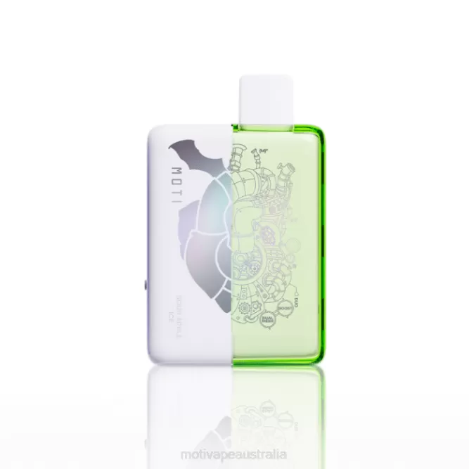 MOTI vape disposable Australia – MOTI Duo 9000 Disposable Vape (5%, 9000 Puffs) Sour Apple Ice 6422T65
