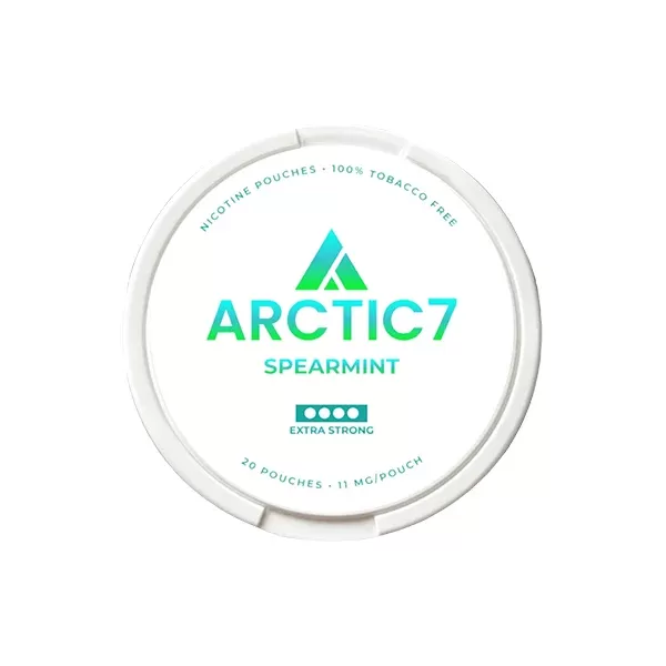 Arctic7 11 mg Spearmint Slim Nikotinbeutel – 20 praktische Beutel - Vape Store