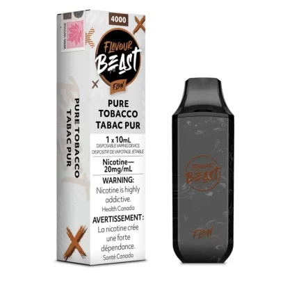 FLAVOUR BEAST 4000 – PURE TOBACCO