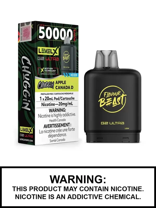Apple Canada D Iced Chuggin Flavour Beast Level X Ultra Pods