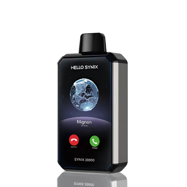 Hello Synix 30K 30000 Puffs Smart Disposable - 28mL - Peach Mango Watermelon