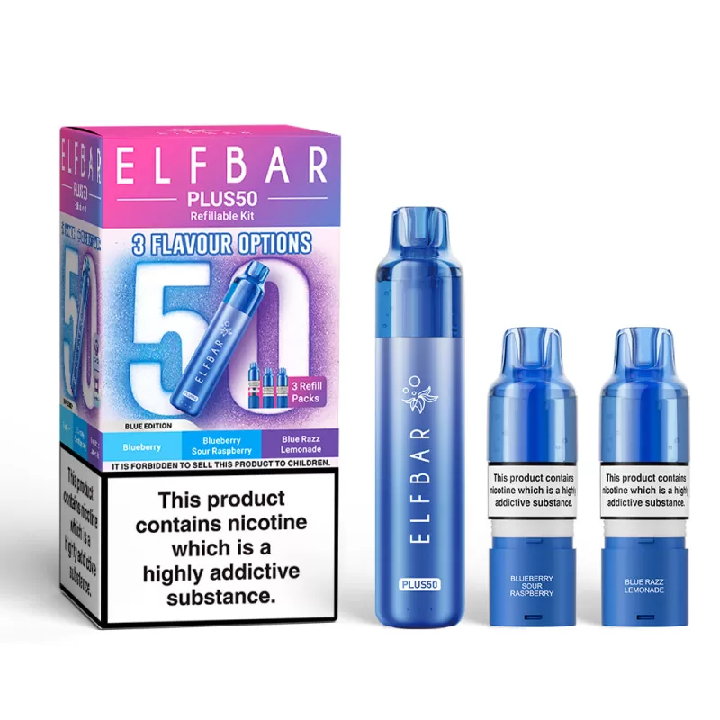 Elf Bar Plus 50 Prefilled Pod Kit - Red Edition