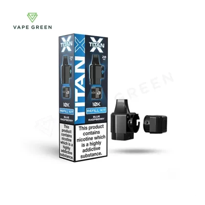 Blue Raspberry Prefilled Pod Refill Kit by Titan X