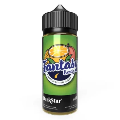 Fantasy Exotic – Short Fill - Included Nicotine Shots#0 Nicotine Shot (0mg)>1 70/30 Nicotine Shot (1.5mg)>1 Salt Nicotine Shot (1.5mg)>2 70/30 Nicotine Shot (3mg)>2 Salt Nicotine Shot (3mg)