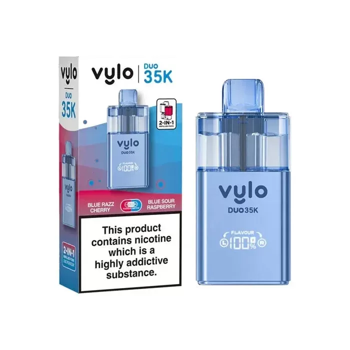 Vylo Duo 35K Prefilled Pod Kit - Select#Blue Razz Cherry/ Blue Sour Raspberry>Blueberry Cotton K/ Dragon Berries>Blueberry Raspberry/ Blue Razz GB>Coconut Cranberry/ Straw Cherry Cranberry>F