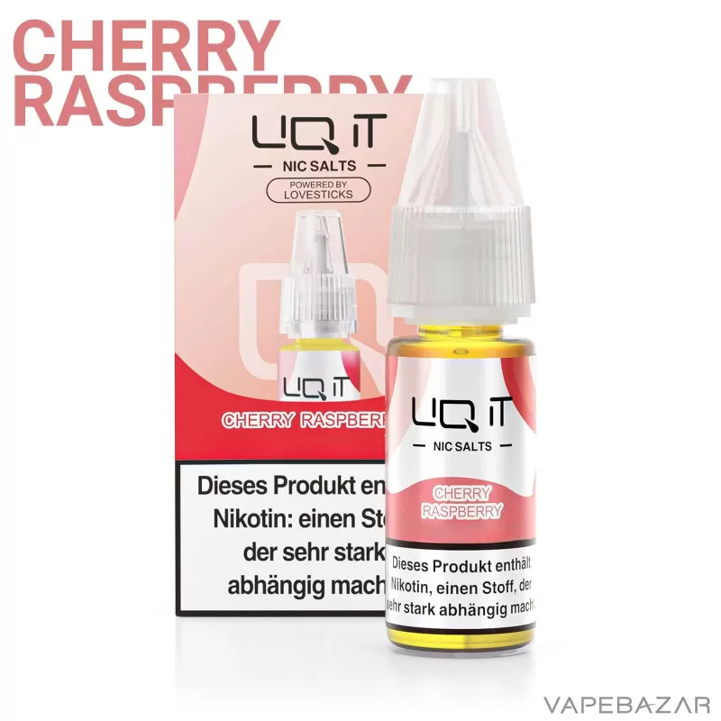Lovesticks LIQ IT Liquid – Cherry Raspberry - Vapebazar - Image 2