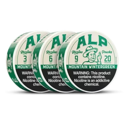 ALP NIC POUCHES 3MG
