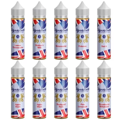 Signature Vapours Shortfill E-liquid 50ml