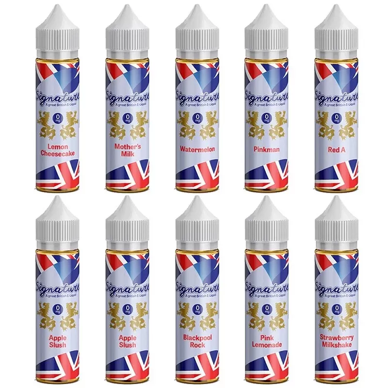 Signature Vapours Shortfill E-liquid 50ml