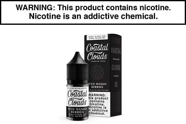 ICED MANGO BERRIES BY COASTAL CLOUDS SALT 30ML - Vapejuice