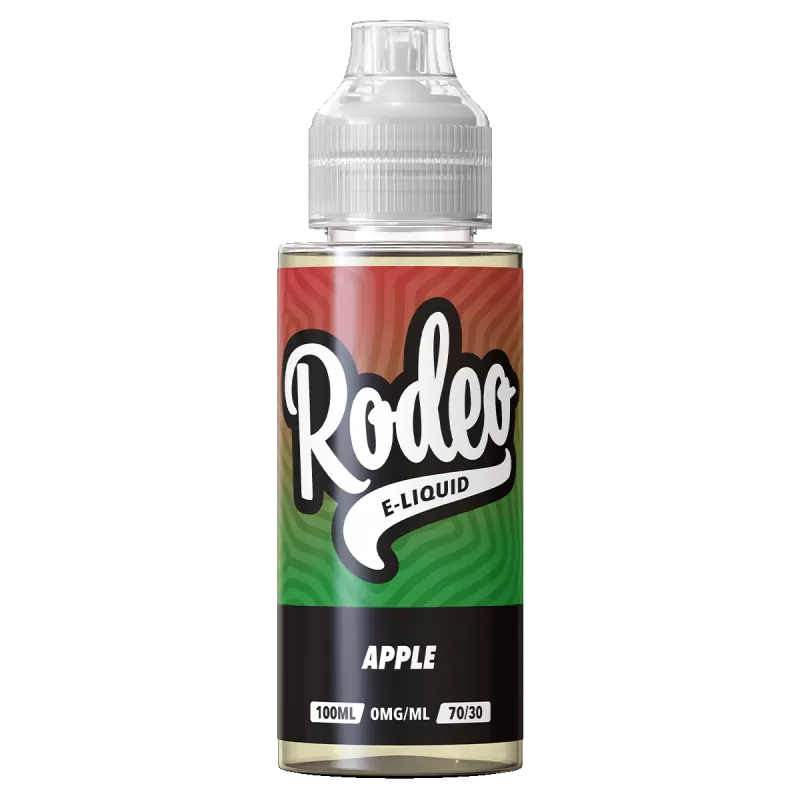 Rodeo Apple Short Fill - 100ml - NIC SALT SHOTS (+£1.99)