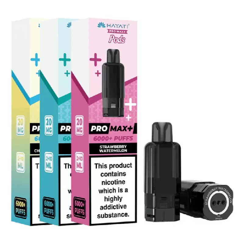 Hayati Pro Max Plus 6000 Prefilled Pod Blue Razz Blackcurrant