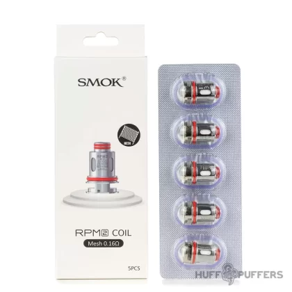 Smok RPM 2 Coils - 0.16 ohm Mesh (25–50W), 0.25 ohm DC (30–50W) (91DFC4)