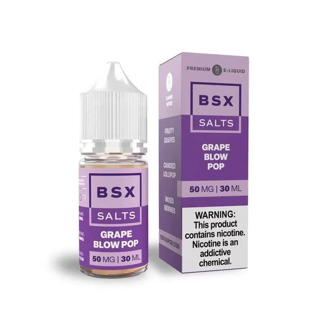 BSX TFN Salt Nic Premium E-Liquid 30ml - The Mint / 50mg - Image 2