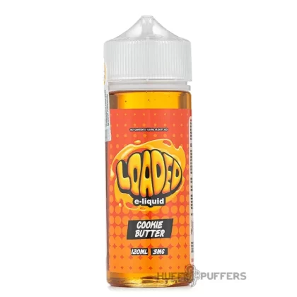 Loaded E-liquid – Cookie Butter 120mL - Nicotine Strength#3mg>6mg