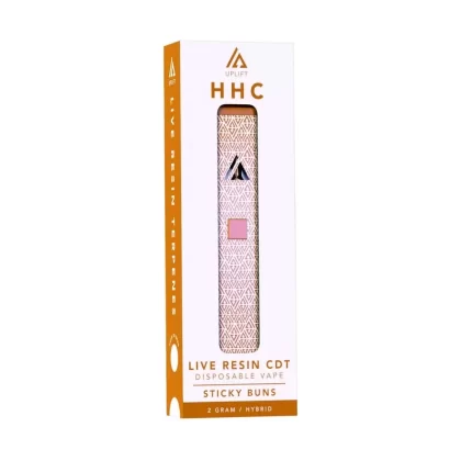 Uplift HHC CDT Vaporizer – 2000mg - Strain#MAC>Sherbet>Sticky Buns