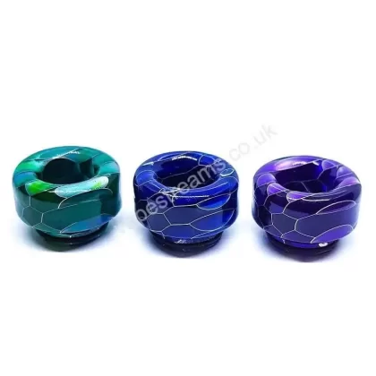 Snakeskin Resin RDA Vape Drip Tips - Vapestreams Co