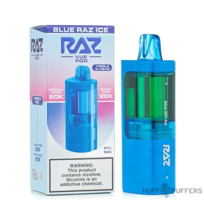 Raz Vue 50K Refill Pod 5% Nicotine - Blue Raz Ice, Hawaiian Punch