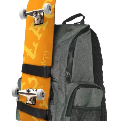 BrightBay | Smell Proof Carbon Transport Backpack | “DL Skater” – Forest Charcoal