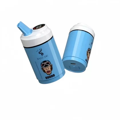 Bang DE 60000 Puffs Triple Flavor 3-in-1 Disposable Vape - Watermelon Ice & Blueberry Mint, Watermelon Ice & Blueberry Cherry; 5-nicotine, 3-nicotine (F8E6E6)