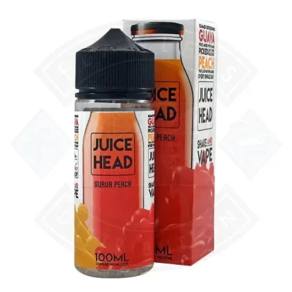 Juice Head Shake and Vape Guava Peach 0mg 100ml Shortfill - Eliquidsupply