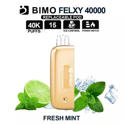 BIMO Felxy 40000 Pod – Fresh Mint - Ozvapeone (C77FED)