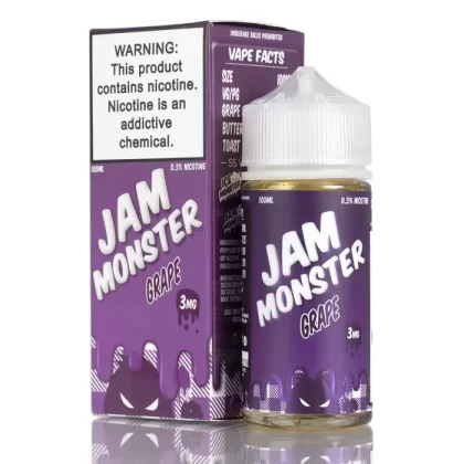 Grape – Jam Monster – 100mL - Ecigpremium