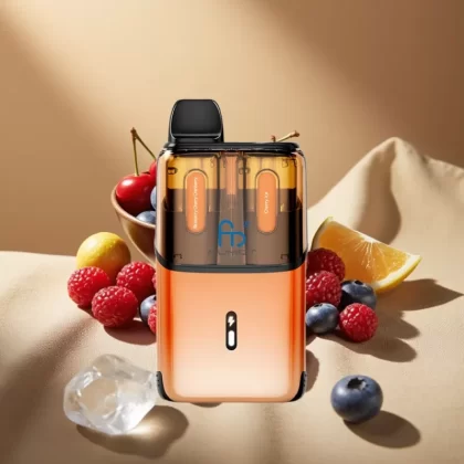 Fumot Ultra T32000 Disposable Vape with 24ml E-Liquid & Type-C Fast Charging – Cherry Ice Blueberry Cranberry