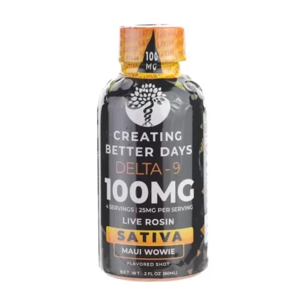 Creating Better Days Delta 9 Shot – 100mg