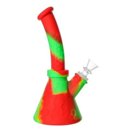 Rastafar Beaker Bong – 8in